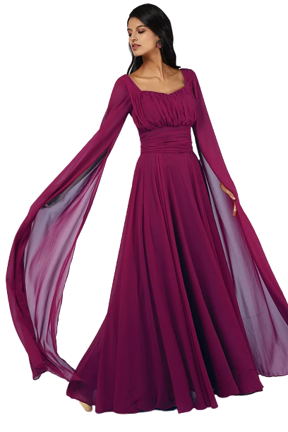 Lidoer Women's Cowl Neck Chiffon Bridesmaid Dresses Ruched Side Wedding  Guest Dress with Slit 2021 M004, Apple Red, 0 : : Clothing, Shoes  & Accessories