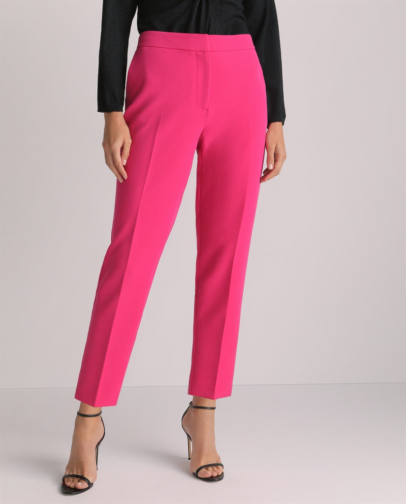 Buy Regular Fit Onion Pink Solid Midrise Women Trouser  Onion Pink  Designer Chain Stretchable Self Design Pintex Wide Leg Trouser for Women  Online at Best Prices in India  JioMart